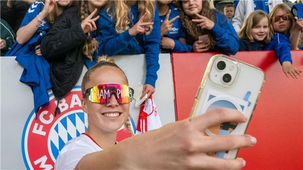 Steht bei Fans hoch im Kurs: Deutschlands „Fußballerin des Jahres“ Giulia Gwinn. (Archivbild)