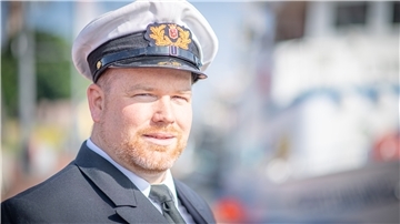 Stephan Berger ist Hafenkapitän für Bremerhaven und Bremen. 