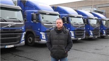Stephan Marquardt aus dem Betriebsrat hatte Silvester wie viele Kollegen seinen letzten Arbeitstag im Zentrallager.