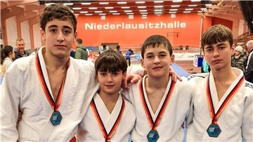 Judoka der Bremerhavener Judoschule Kano