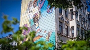 Streetart im Goethe-Viertel