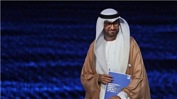 Sultan Ahmed al-Dschaber, der emiratische Staatsminister und CEO der staatlichen Abu Dhabi National Oil Co.