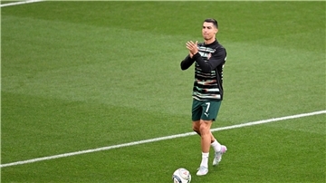 Superstar Cristiano Ronaldo.