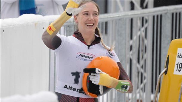 Grotheer mit maximaler Sieg-Ausbeute - Kreher Zweite Susanne Kreher freut sich über Platz zwei.