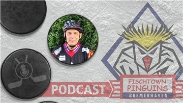 Sven Popp fährt mit dem Rad zum ersten Spiel der Fischtown Pinguins - nach Straubing.