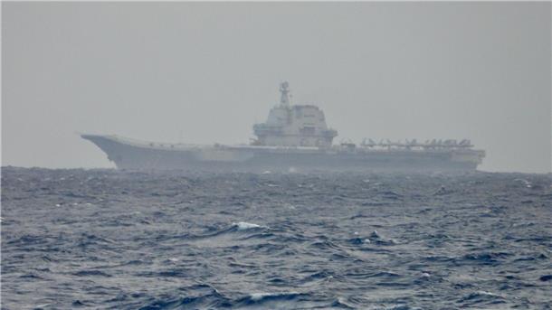 China setzt große Militärübung rund um Taiwan fort Taiwan entdeckte am Vortag den Flugzeugträger „Shandong“ vor seiner Küste.