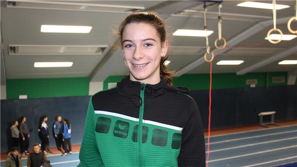 Tamina Heller (TV Langen) holte bei den Landesmeisterschaften zwei Gold- und eine Silbermedaille.