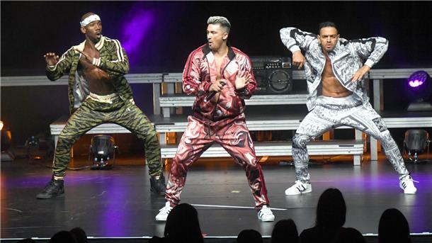 Tanzen können die Chippendales auch.