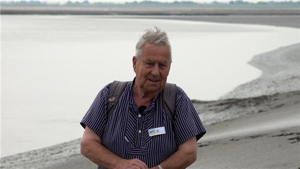 Teddy Rohde liebt den weiten Blick und die Natur des Wattenmeeres. Doch er macht sich auch große Sorgen.