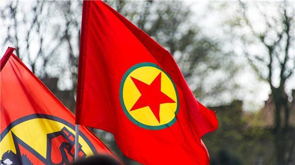 Mutmaßliches Mitglied der kurdischen PKK festgenommen Teilnehmer einer Demonstration von Kurden und linken Gruppen.