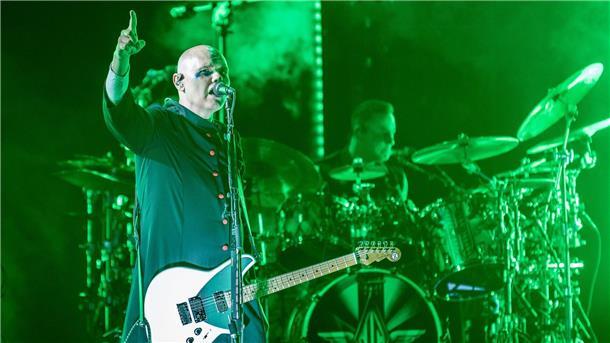 The Smashing Pumpkins bei einem Konzert in Lucca. (Archivbild)