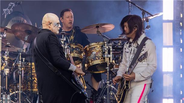 The Smashing Pumpkins beim Bottlerock Music Festival. (Archivbild)