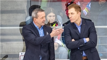 Thomas Popiesch (links) und sein Co-Trainer Alex Sulzer