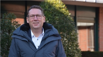 Thorsten Küver kandidiert als neuer Bürgermeister von Schiffdorf.