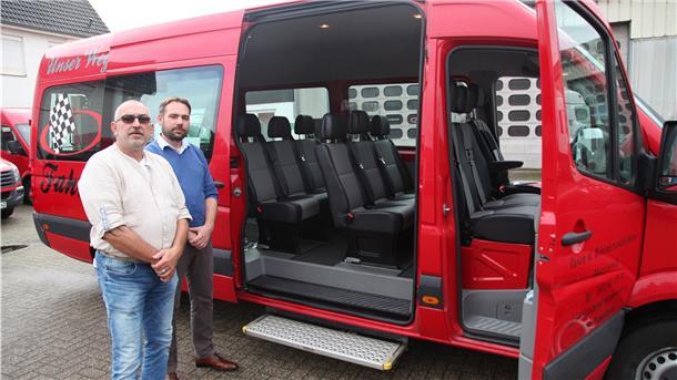 Thorsten Morgenroth (links) und Maik Bredehöft wollen wieder kostendeckend fahren.