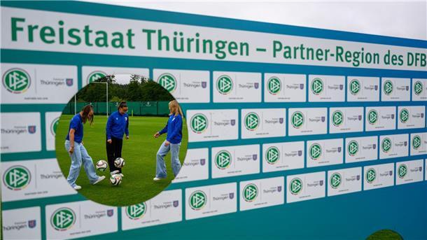 DFB-Nationalteams trainieren künftig im Weimarer Land Thüringen wird Partnerregion des DFB.