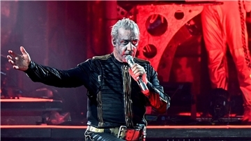 Till Lindemann, Frontsänger von Rammstein, 2022 in Düsseldorf.