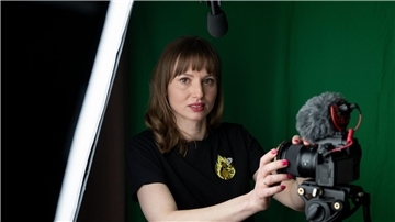 Tina Goldschmidt ist unter @schnappatmig auf Instagram und TikTok bekannt.