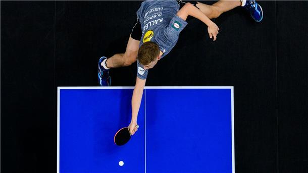 Lin Shidong gewinnt Frankfurter Tischtennis-Turnier Tischtennis-Profi Anton Källberg.
