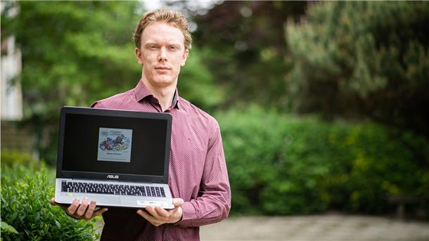 Tobias Noskow (26) belegt aktuell einen Kursus zum Integrationshelfer. Der Bremerhavener nahm am Bürger- und Jugendforum des Bürgerrats Bildung und Lernen teil.