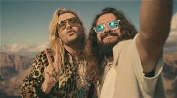 Tom (l.) und Bill Kaulitz sind Mitglieder der Band Tokio Hotel.
