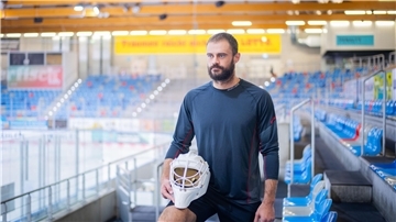 Torwart Ilya Andryukhov will die Chance bei den Fischtown Pinguins nutzen, um sich für höhere Aufgaben zu empfehlen.