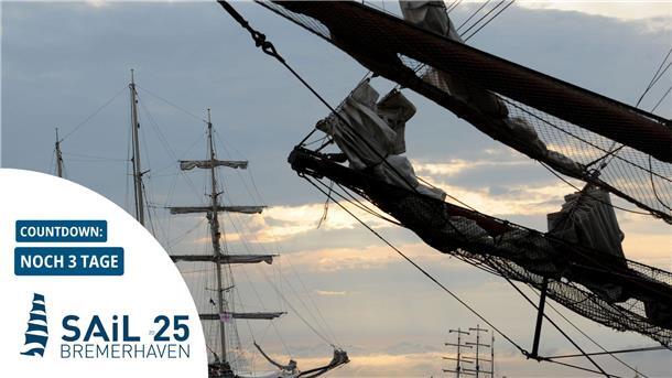 Traditionelle Großsegler in der Abendstimmung während der Sail werden auch in diesem Jahr wieder ein toller Anblick sein (Archivild).