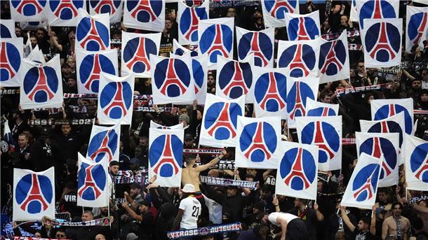 Träumen vom Gewinn der Champions League: Die Fans von Paris Saint-Germain.