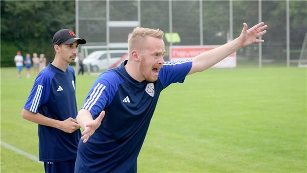 Trainer Max Janßen war mit dem Auftritt seiner Mannschaft zufrieden.