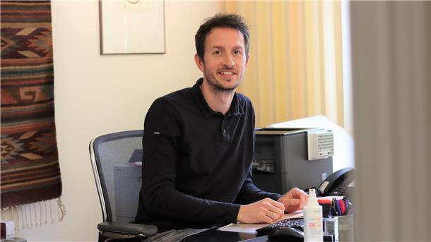 Traumberuf Landarzt: Dr. Hannes Ollinger ist seit Anfang des Jahres Teilhaber in der Landarztpraxis Wilstedt.