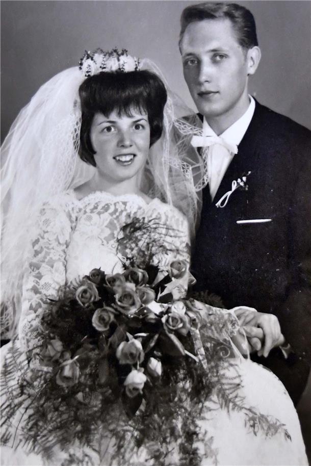 Traute und Paul Detels haben am 21. August 1963 geheiratet.