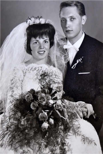 Traute und Paul Detels haben am 21. August 1963 geheiratet.