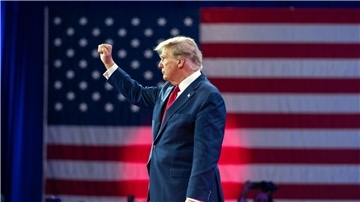 Trump und Haley lieferten sich in South Carolina erneut ein Duell um die Nominierung ihrer Partei für die Präsidentenwahl am 5. November.