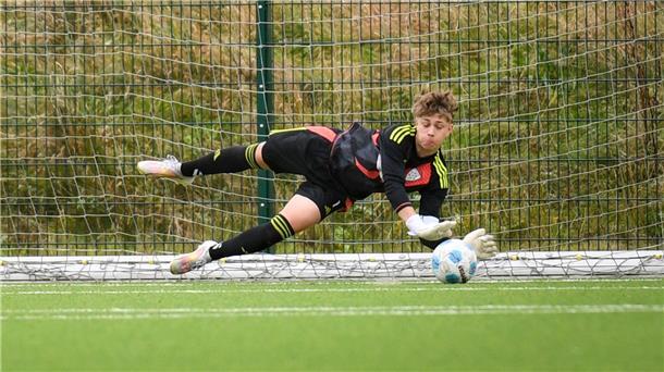 Ein Fußball-Torwart
