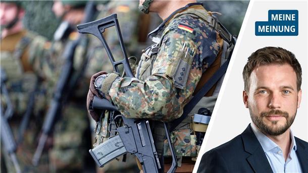 Kommentar von Jan Drebes zur Debatte über deutsche Friedenstruppen in der Ukraine.