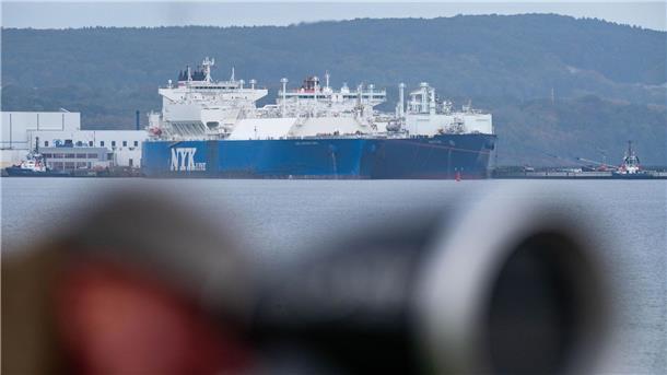 Importe über deutsche LNG-Terminals auf Rekordniveau Über die Ostsee kam zuletzt wieder weniger LNG an Deutschlands Küste.