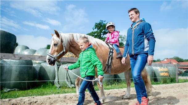 Über Pfingsten waren viele Bauernhöfe mit Ferienwohnungen bereits ausgebucht.