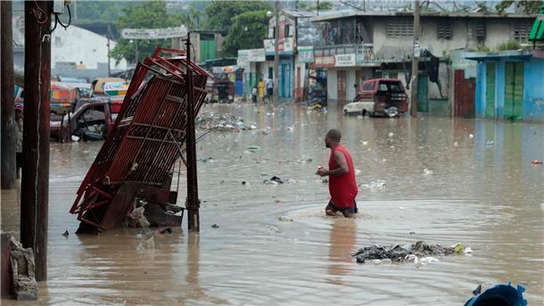 Haiti: 51 Todesopfer nach Überschwemmungen Überflutungen in Port-au-Prince.
