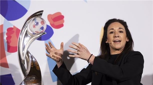 „Globales Phänomen“ Frauenfußball: Was läuft, wo hakt es? UEFA-Frauenfußball-Chefin Nadine Keßler erhofft sich einen weiteren Aufschwung durch die EM.