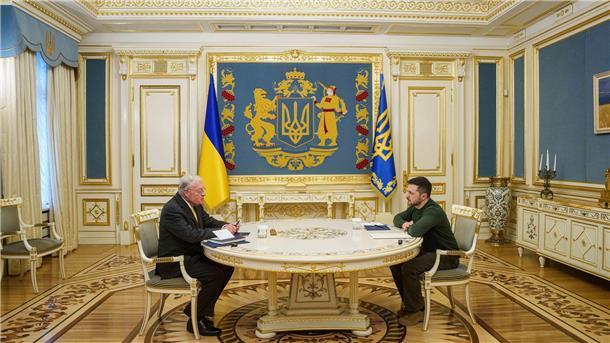 Bilder des Tages Ukraine und die USA - Gespräche zwischen Selenskyj und Kellogg