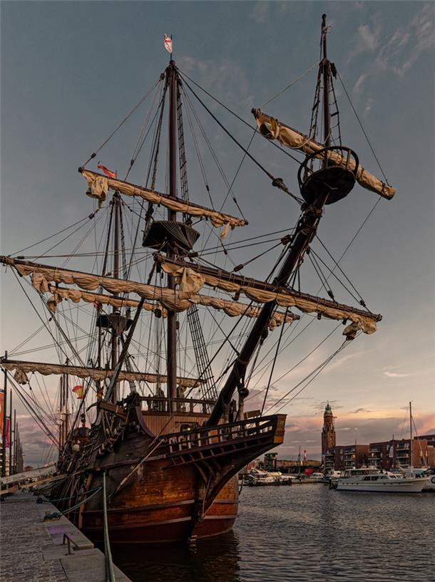 Und hier die „El Galeon“ in Farbe.