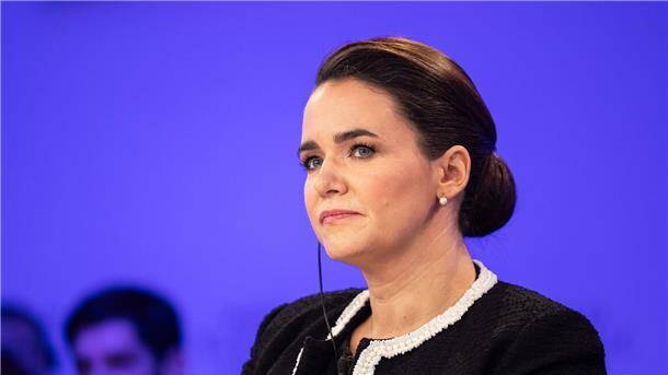 Ungarns Staatschefin Katalin Novak legt ihr Amt nieder.