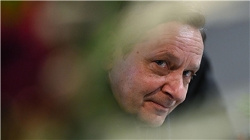 Union-Sportgeschäftsführer Horst Heldt war ebenfalls nach Frankfurt gekommen.