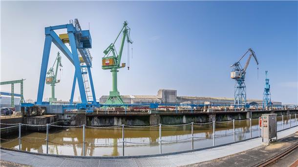 Unter anderem auf dem Gelände der SSW Schichau-Seebeckwerft soll ein neues Stadtquartier, das Werftquartier, entstehen.