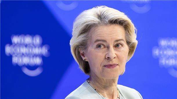 Krieg gegen die Ukraine: So ist die Lage Ursula von der Leyen möchte die Ukraine stärken.