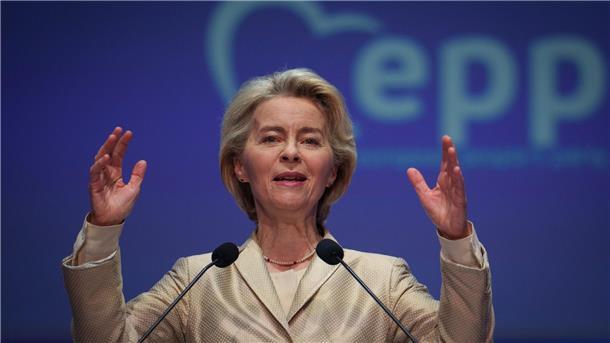 CDU Niedersachsen blickt mit von der Leyen auf Europawahl Ursula von der Leyen, Präsidentin der Europäischen Kommission.