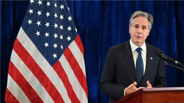 Blinken kritisiert Chinas Aktionen im Südchinesischen Meer US-Außenminister Antony Blinken hat Chinas Vorgehen scharf kritisiert.