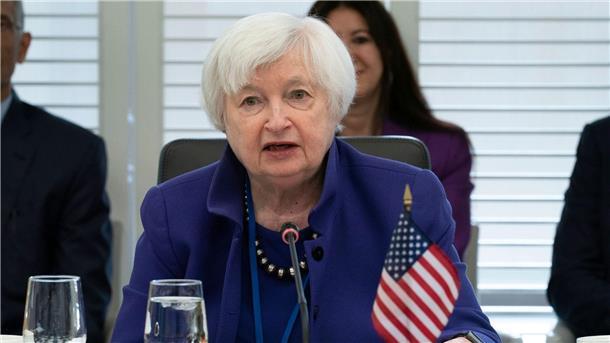 US-Finanzministerin Janet Yellen während der Frühjahrstagung von Weltbank und IWF in Washington.