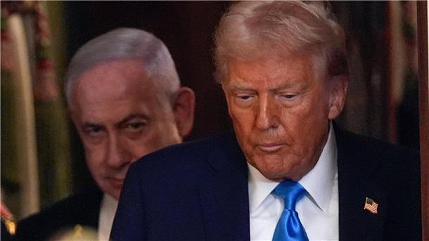 Trump will US-Übernahme von Gaza - was bedeutet das? US-Präsident Donald Trump und der israelische Ministerpräsident Benjamin Netanjahu.