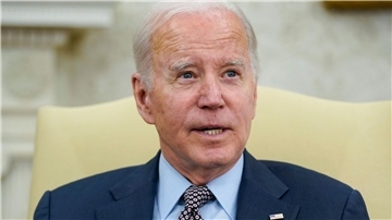 US-Präsident Joe Biden bei einem Treffen mit dem Sprecher des Repräsentantenhauses, Kevin McCarthy.